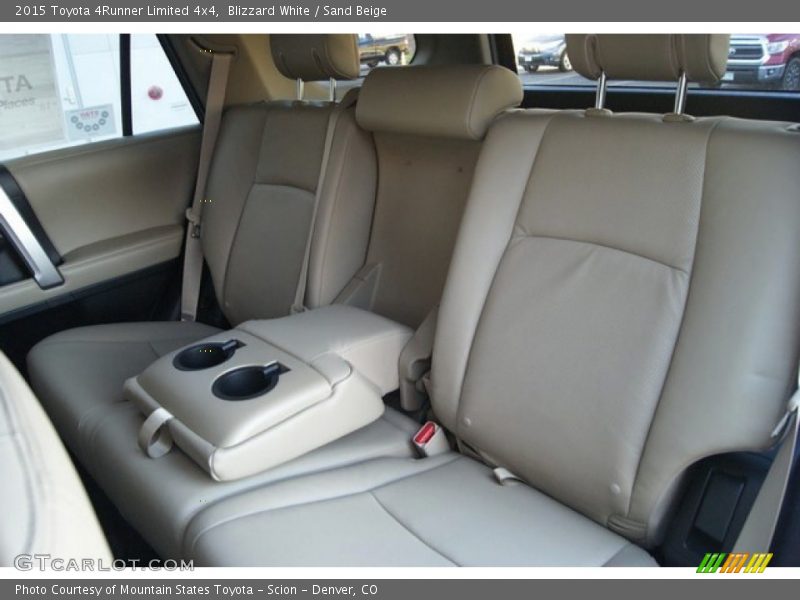 Rear Seat of 2015 4Runner Limited 4x4