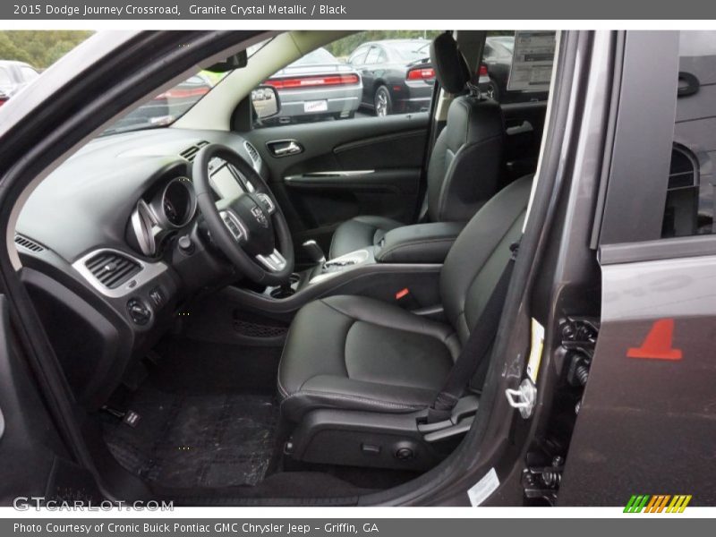 Granite Crystal Metallic / Black 2015 Dodge Journey Crossroad