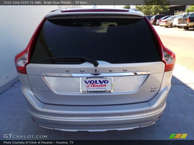 Bright Silver Metallic / Off Black 2015 Volvo XC60 T6 AWD