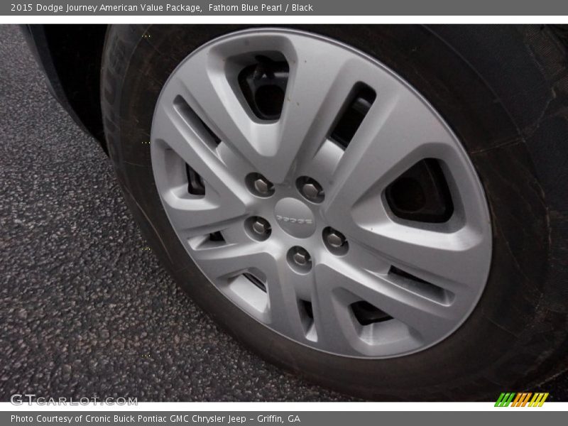 Fathom Blue Pearl / Black 2015 Dodge Journey American Value Package