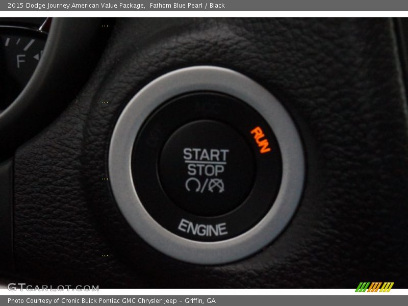 Fathom Blue Pearl / Black 2015 Dodge Journey American Value Package