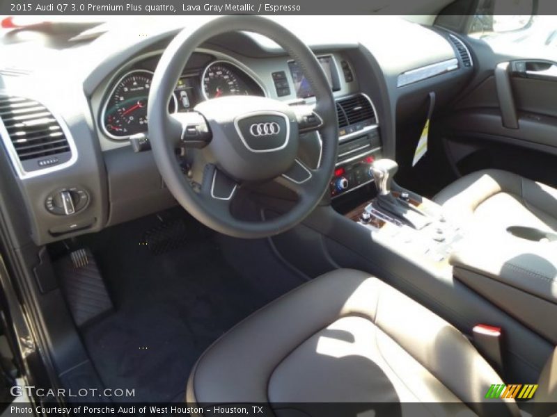  2015 Q7 3.0 Premium Plus quattro Espresso Interior