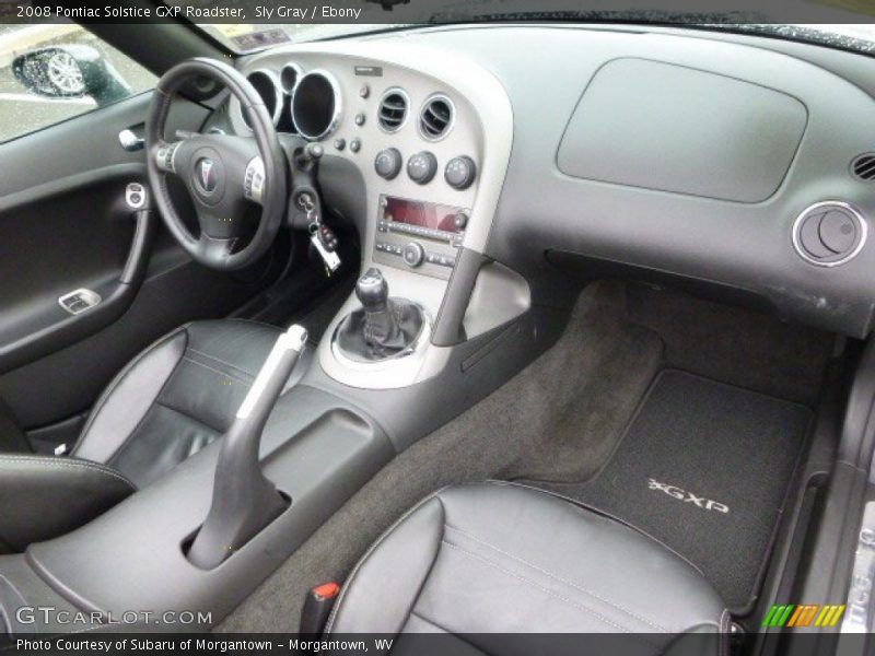  2008 Solstice GXP Roadster Ebony Interior
