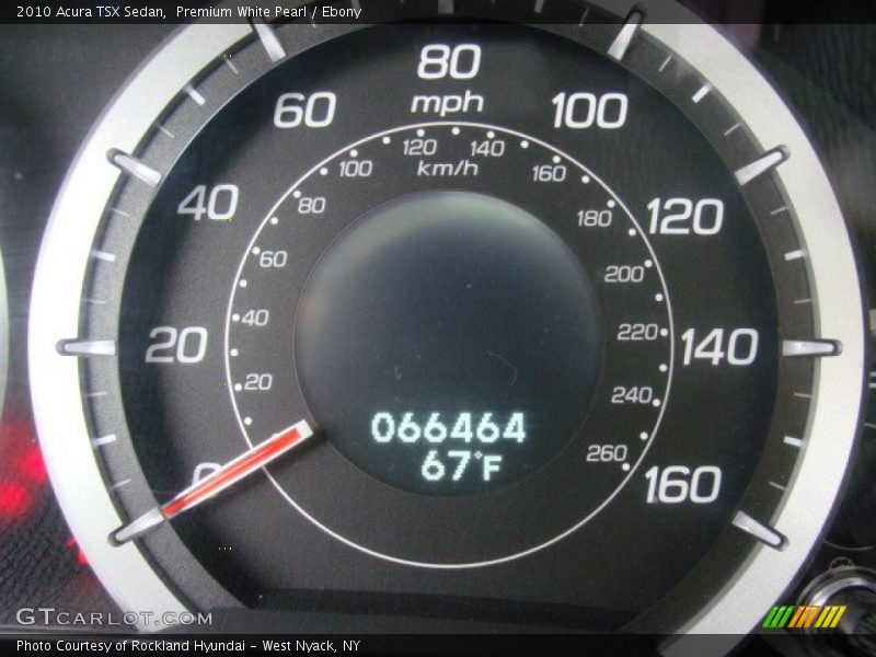 Premium White Pearl / Ebony 2010 Acura TSX Sedan