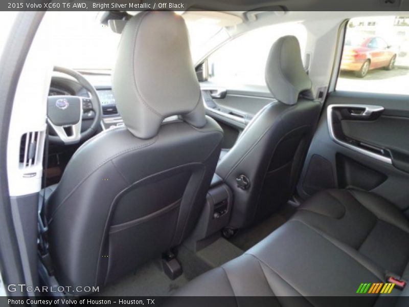 Bright Silver Metallic / Off Black 2015 Volvo XC60 T6 AWD