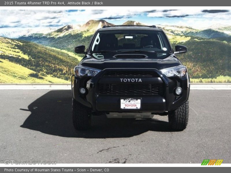 Attitude Black / Black 2015 Toyota 4Runner TRD Pro 4x4