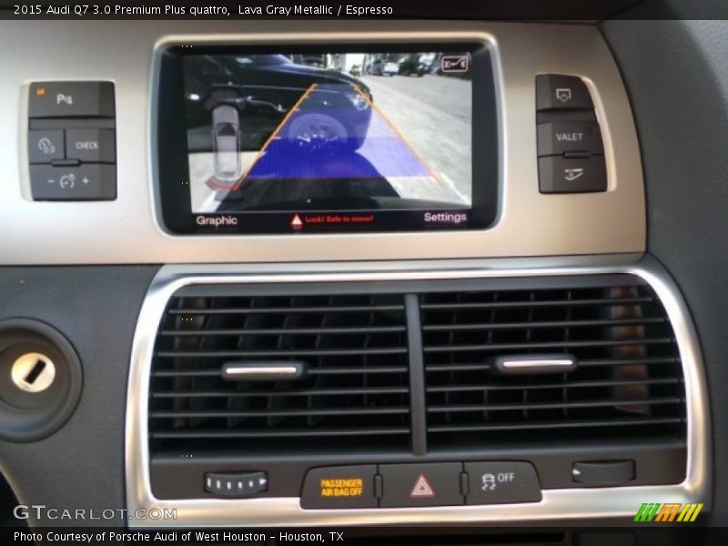 Lava Gray Metallic / Espresso 2015 Audi Q7 3.0 Premium Plus quattro