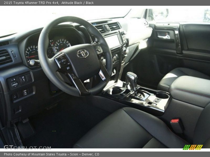 Black Interior - 2015 4Runner TRD Pro 4x4 