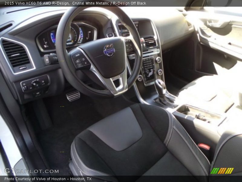  2015 XC60 T6 AWD R-Design R-Design Off Black Interior