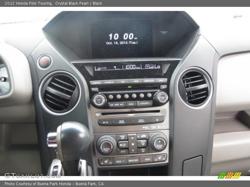 Crystal Black Pearl / Black 2012 Honda Pilot Touring