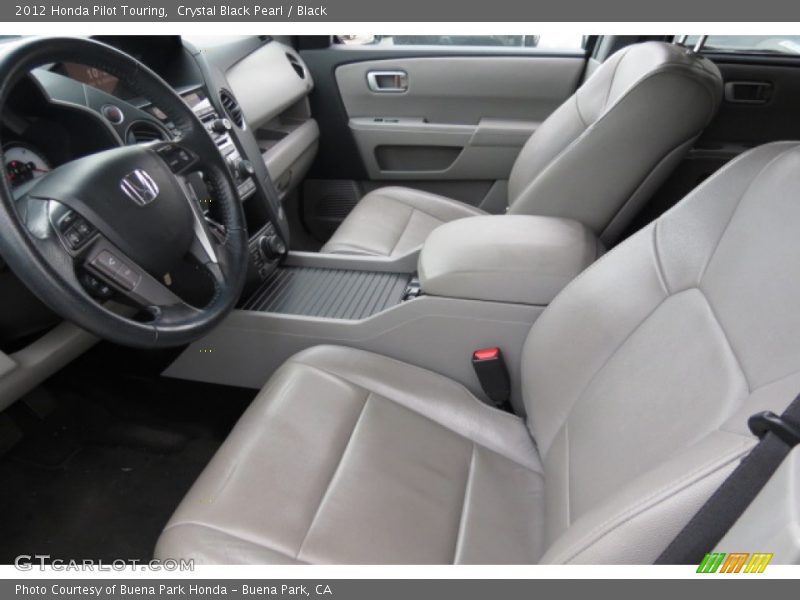 Crystal Black Pearl / Black 2012 Honda Pilot Touring