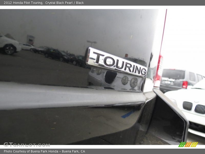 Crystal Black Pearl / Black 2012 Honda Pilot Touring