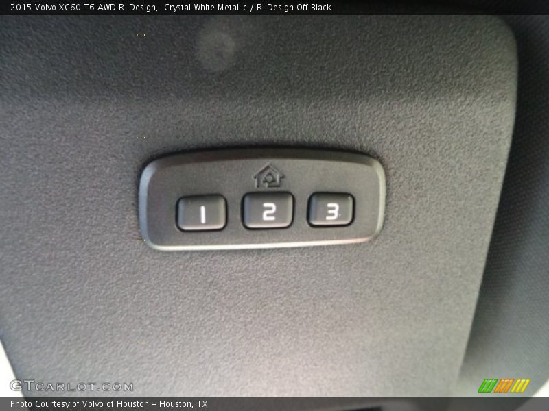 Crystal White Metallic / R-Design Off Black 2015 Volvo XC60 T6 AWD R-Design