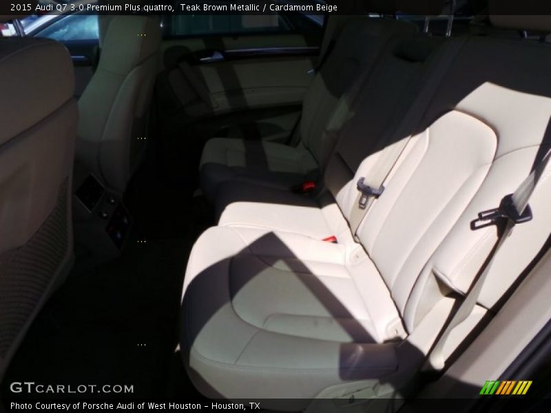 Teak Brown Metallic / Cardamom Beige 2015 Audi Q7 3.0 Premium Plus quattro