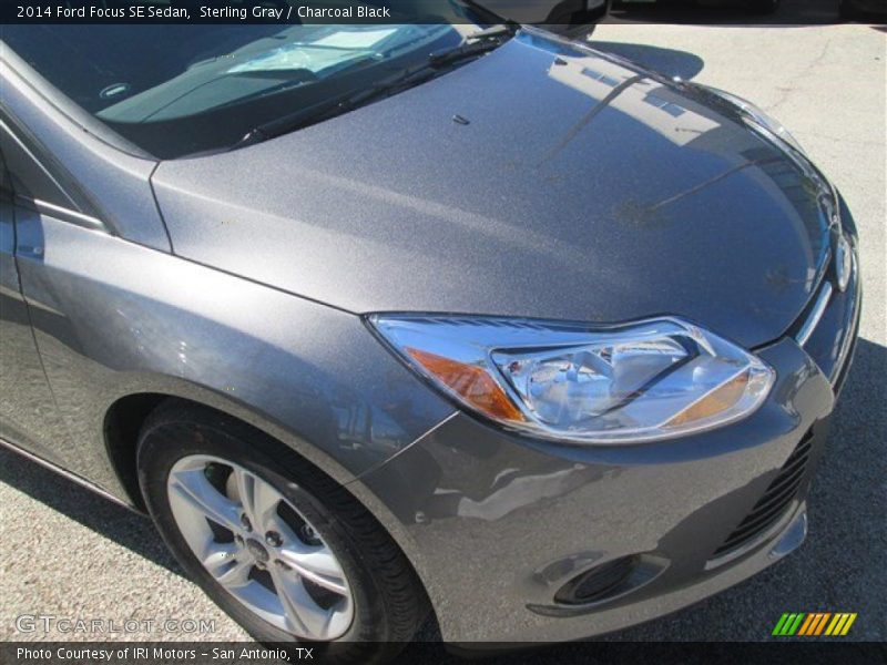 Sterling Gray / Charcoal Black 2014 Ford Focus SE Sedan