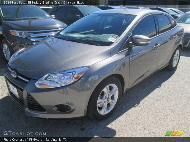 Sterling Gray / Charcoal Black 2014 Ford Focus SE Sedan