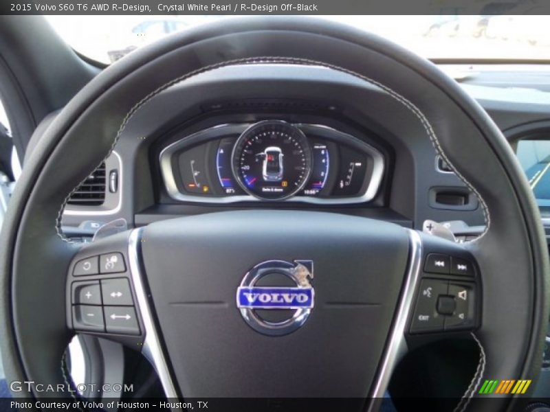  2015 S60 T6 AWD R-Design Steering Wheel