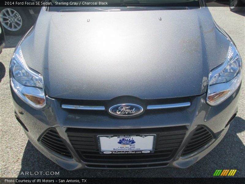 Sterling Gray / Charcoal Black 2014 Ford Focus SE Sedan