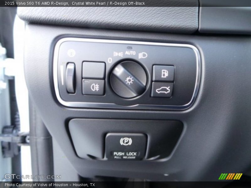 Controls of 2015 S60 T6 AWD R-Design