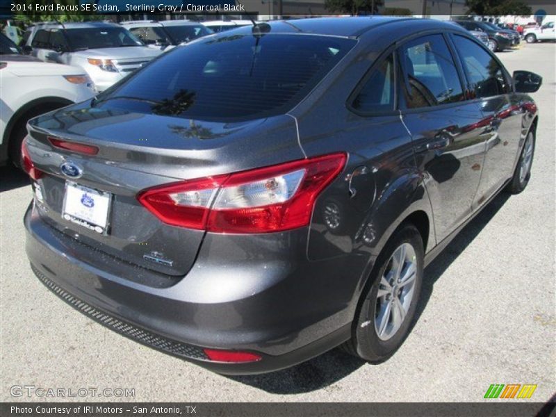 Sterling Gray / Charcoal Black 2014 Ford Focus SE Sedan
