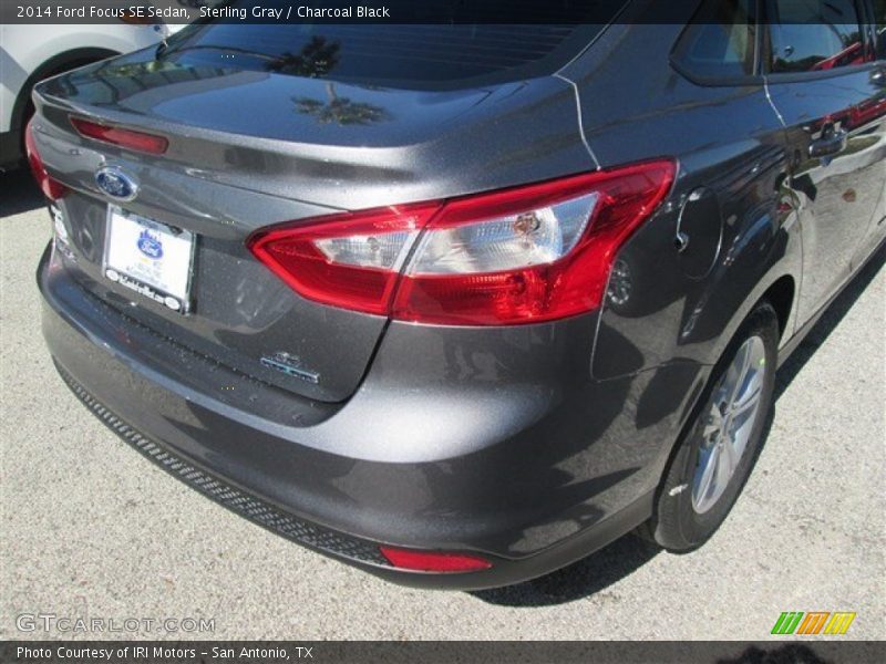 Sterling Gray / Charcoal Black 2014 Ford Focus SE Sedan