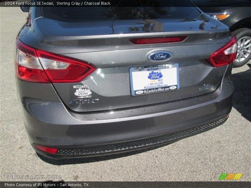 Sterling Gray / Charcoal Black 2014 Ford Focus SE Sedan