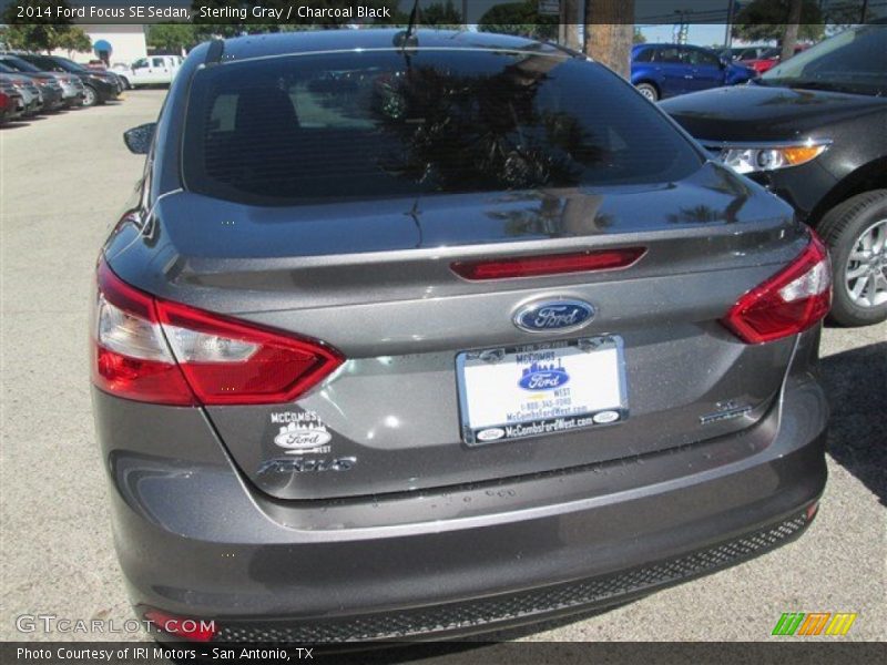 Sterling Gray / Charcoal Black 2014 Ford Focus SE Sedan