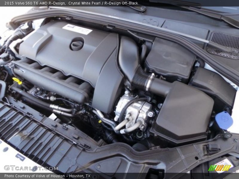  2015 S60 T6 AWD R-Design Engine - 3.0 Liter Turbocharged DOHC 24-Valve VVT Inline 6 Cylinder
