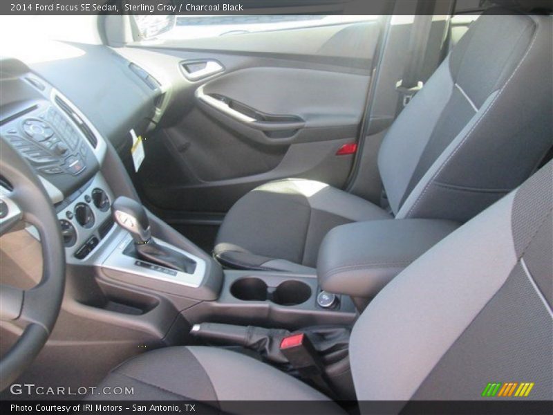 Sterling Gray / Charcoal Black 2014 Ford Focus SE Sedan