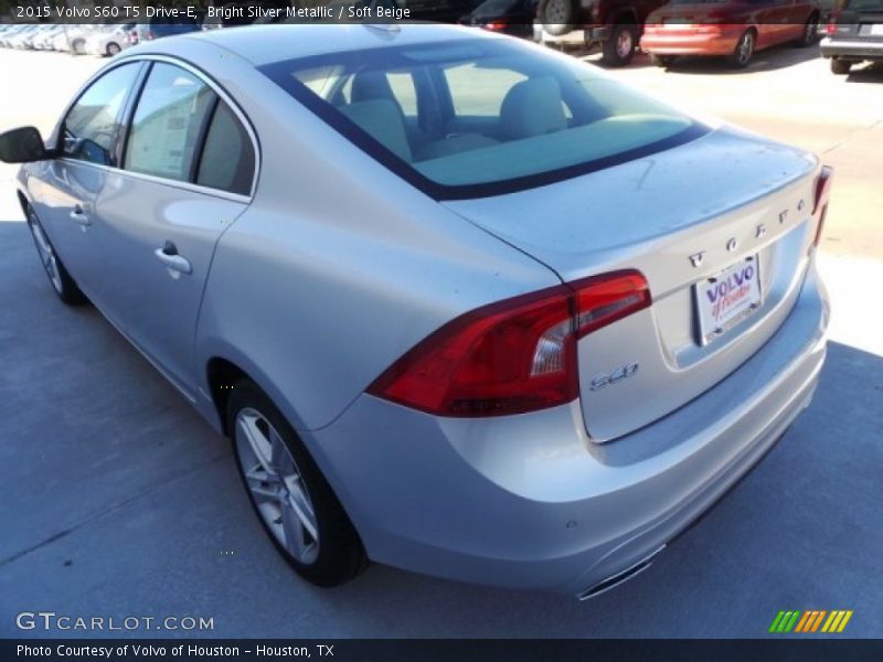 Bright Silver Metallic / Soft Beige 2015 Volvo S60 T5 Drive-E