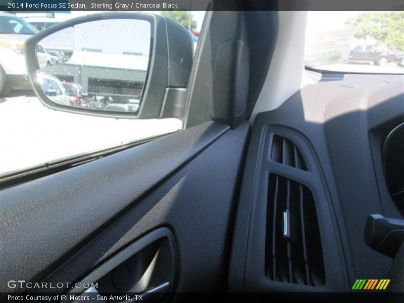Sterling Gray / Charcoal Black 2014 Ford Focus SE Sedan