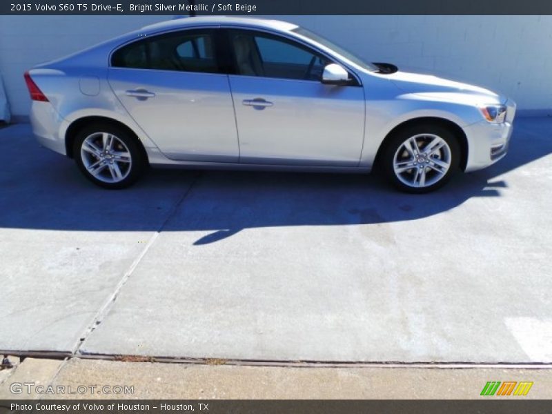 Bright Silver Metallic / Soft Beige 2015 Volvo S60 T5 Drive-E