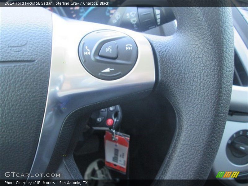 Sterling Gray / Charcoal Black 2014 Ford Focus SE Sedan