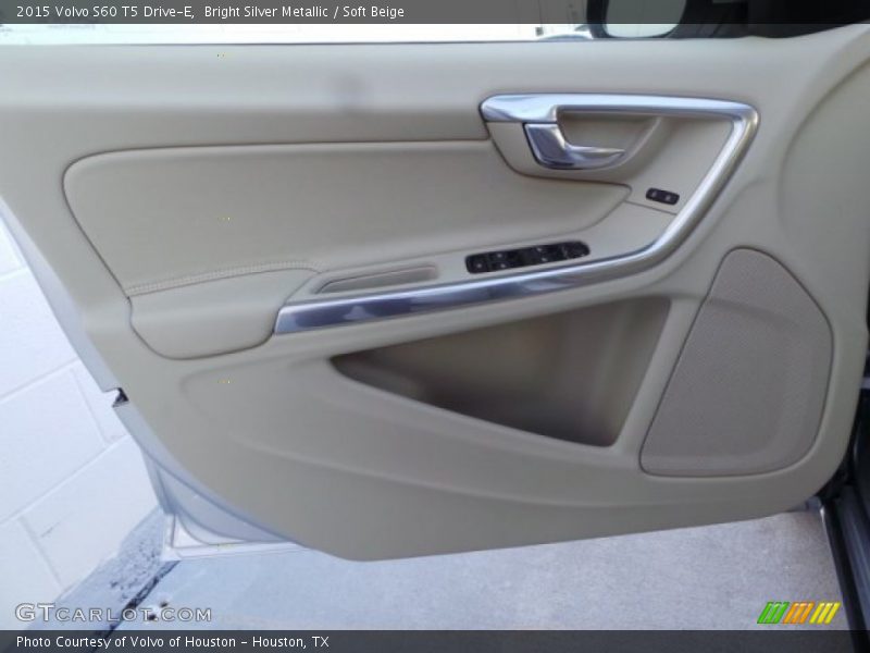 Bright Silver Metallic / Soft Beige 2015 Volvo S60 T5 Drive-E
