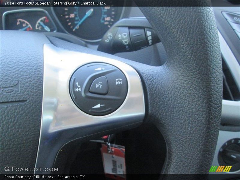 Sterling Gray / Charcoal Black 2014 Ford Focus SE Sedan