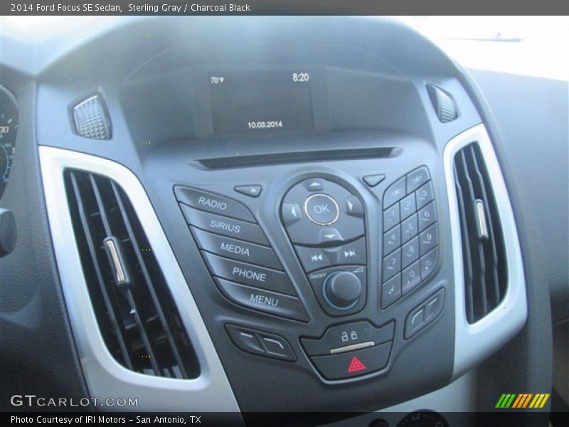 Sterling Gray / Charcoal Black 2014 Ford Focus SE Sedan