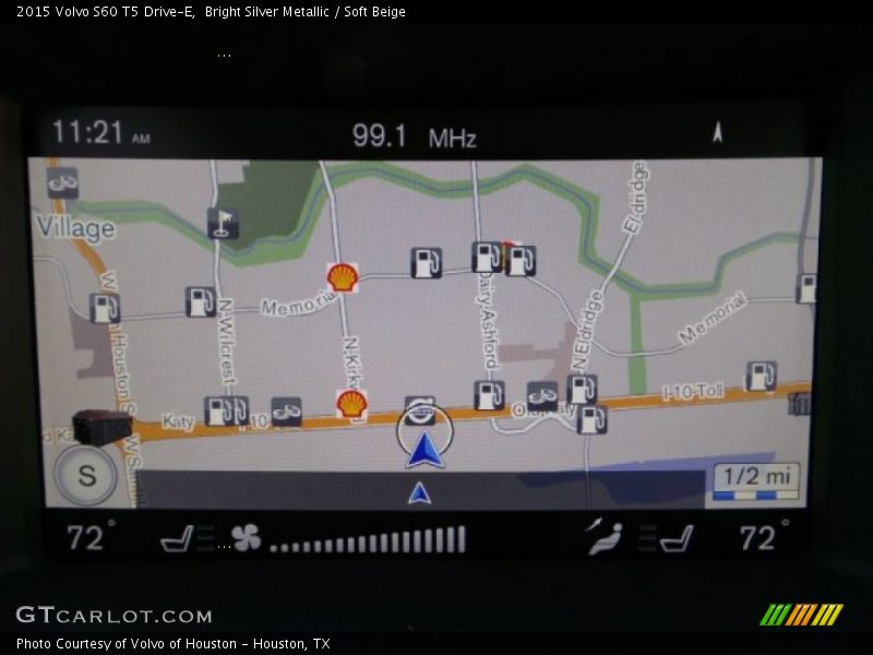 Bright Silver Metallic / Soft Beige 2015 Volvo S60 T5 Drive-E