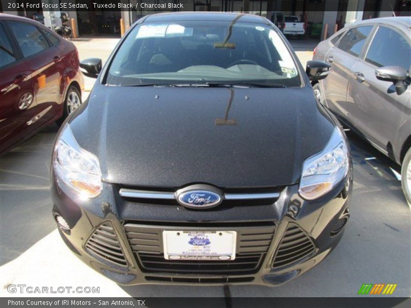 Tuxedo Black / Charcoal Black 2014 Ford Focus SE Sedan