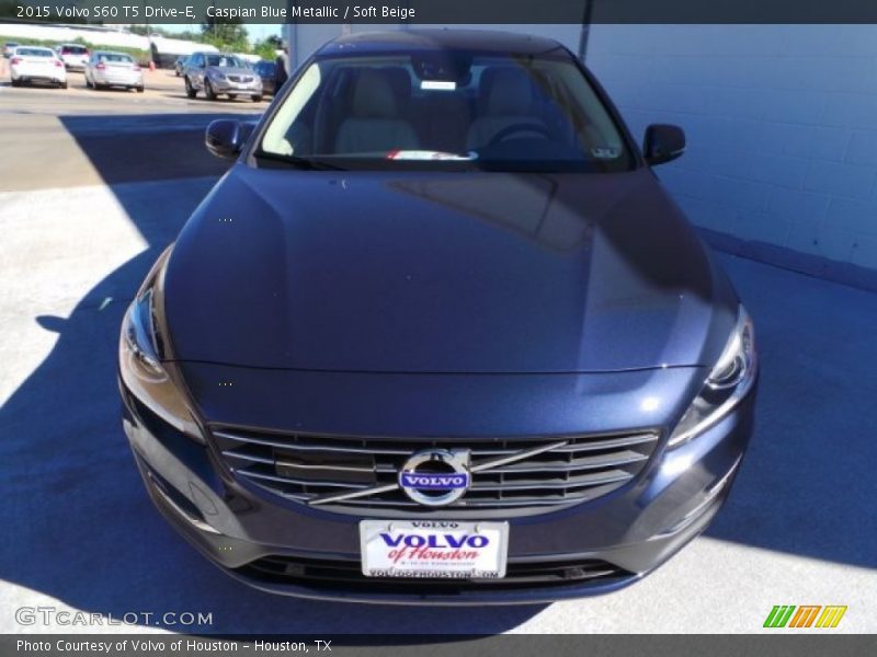 Caspian Blue Metallic / Soft Beige 2015 Volvo S60 T5 Drive-E