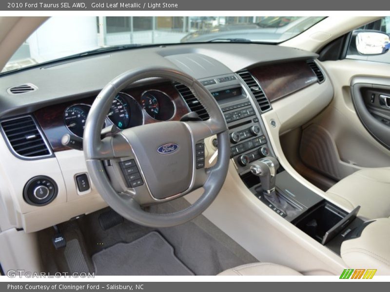  2010 Taurus SEL AWD Light Stone Interior