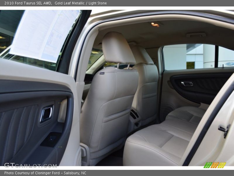 Gold Leaf Metallic / Light Stone 2010 Ford Taurus SEL AWD
