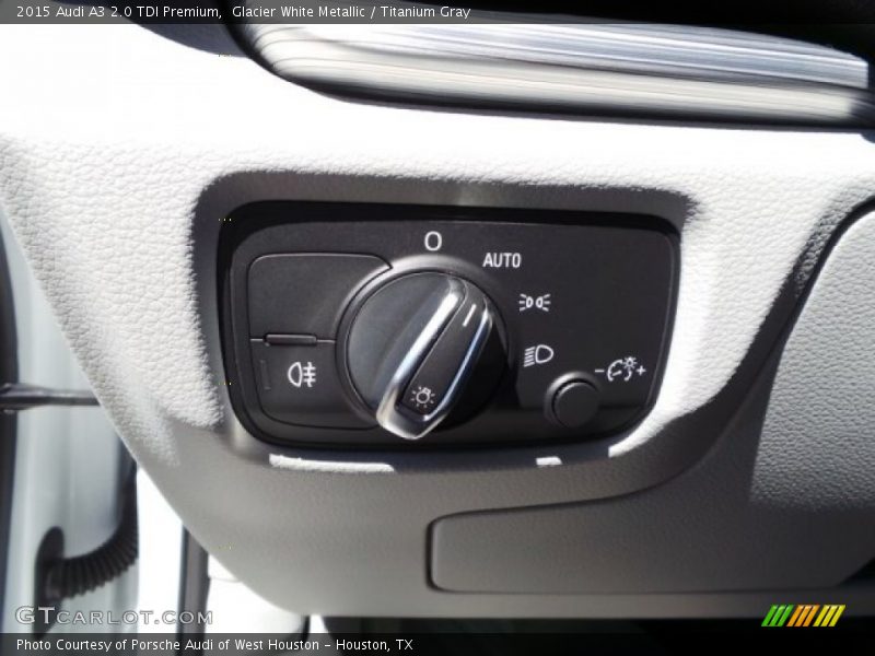 Controls of 2015 A3 2.0 TDI Premium