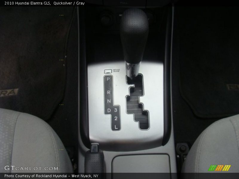 Quicksilver / Gray 2010 Hyundai Elantra GLS