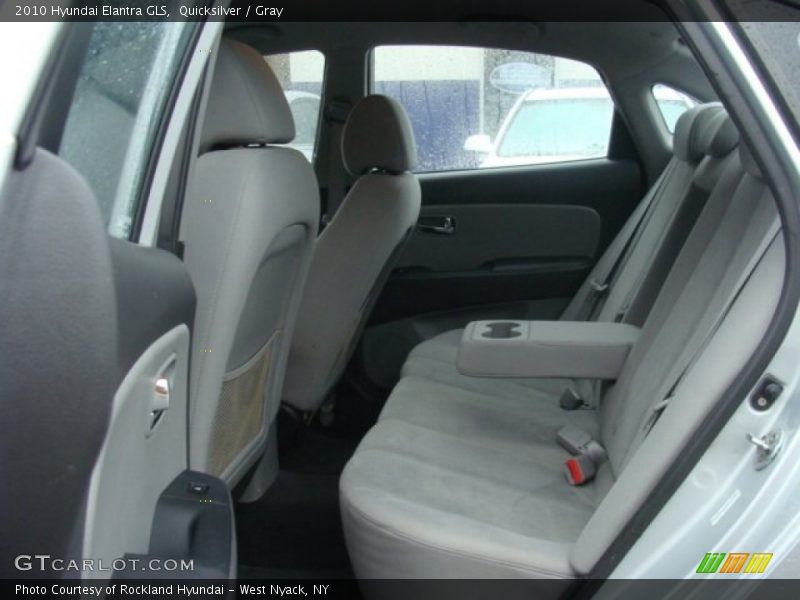 Quicksilver / Gray 2010 Hyundai Elantra GLS
