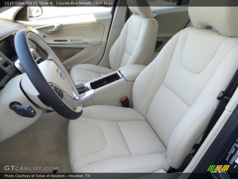 Caspian Blue Metallic / Soft Beige 2015 Volvo S60 T5 Drive-E