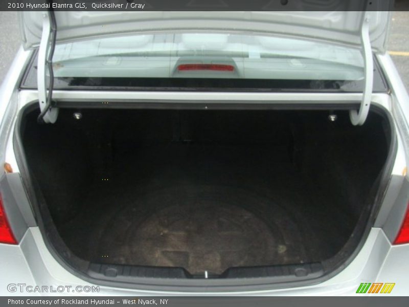 Quicksilver / Gray 2010 Hyundai Elantra GLS