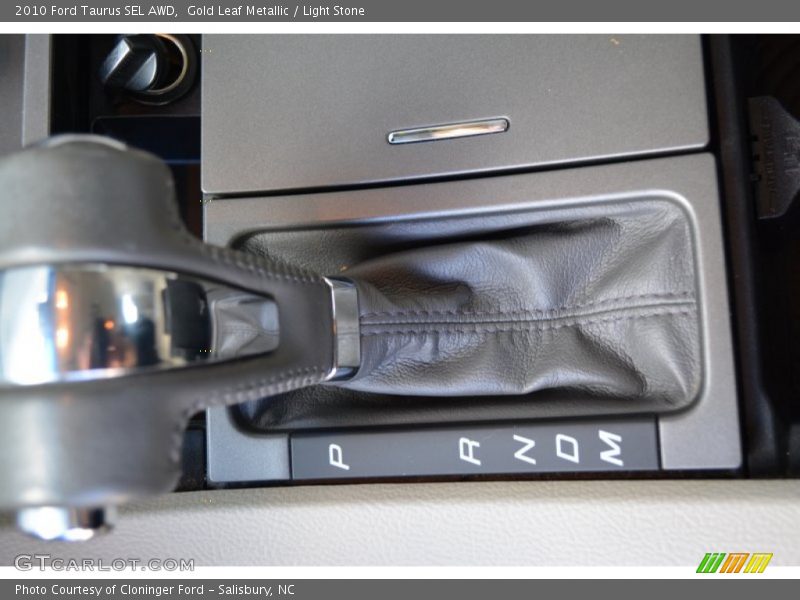 Gold Leaf Metallic / Light Stone 2010 Ford Taurus SEL AWD