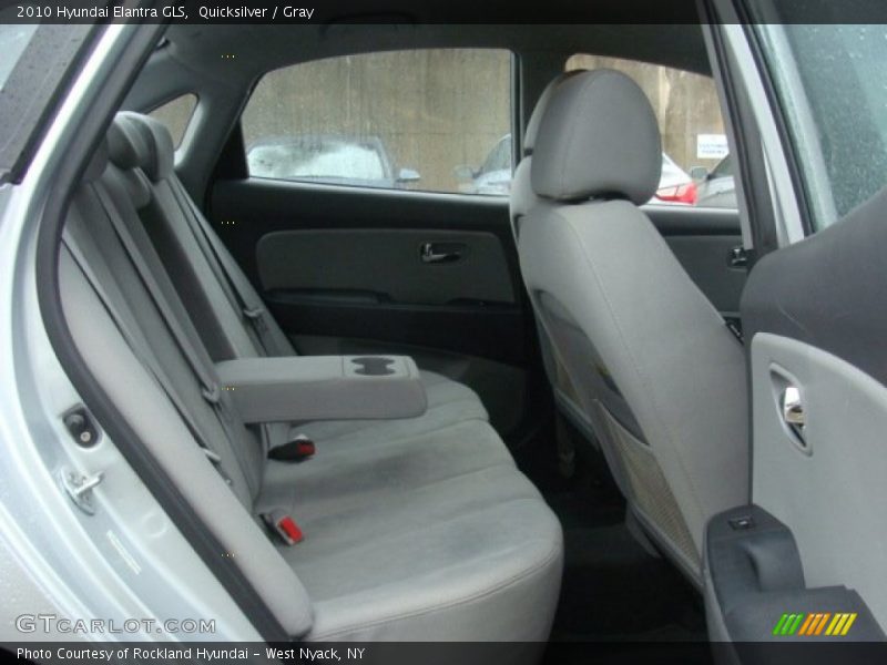 Quicksilver / Gray 2010 Hyundai Elantra GLS