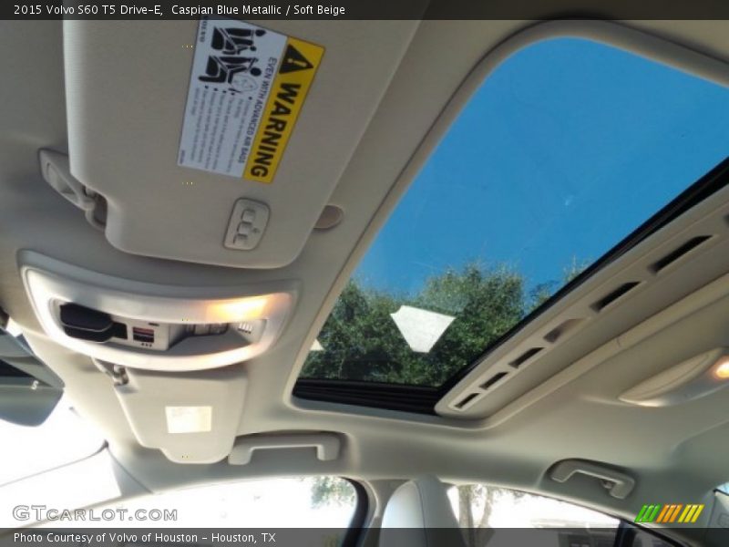 Caspian Blue Metallic / Soft Beige 2015 Volvo S60 T5 Drive-E