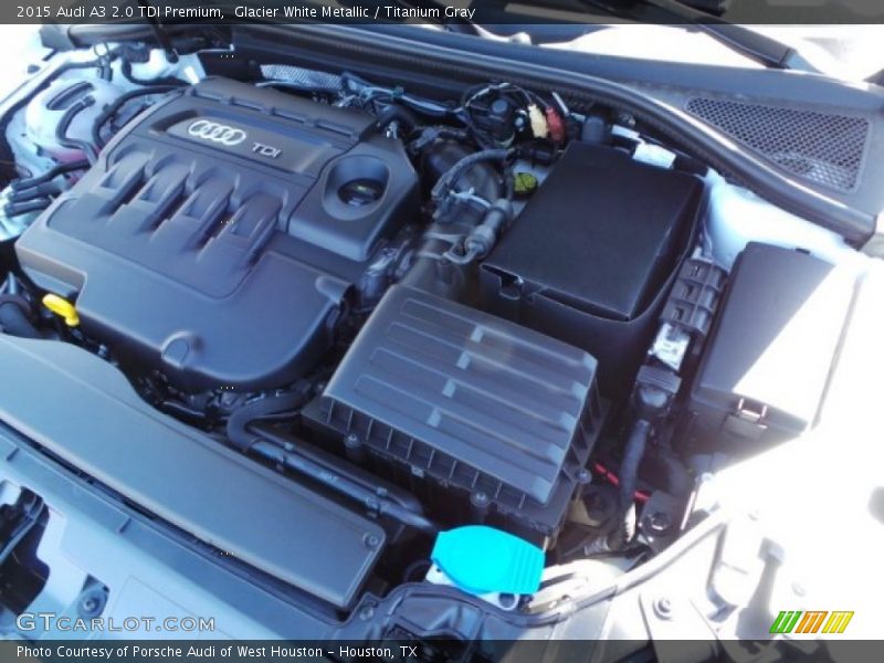  2015 A3 2.0 TDI Premium Engine - 2.0 Liter TDI DOHC 16-Valve Turbo-Diesel 4 Cylinder